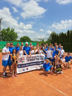 Krajská tenisová akademie Zlínského kraje uspořádala třídenní přátelské utkání tří zemí